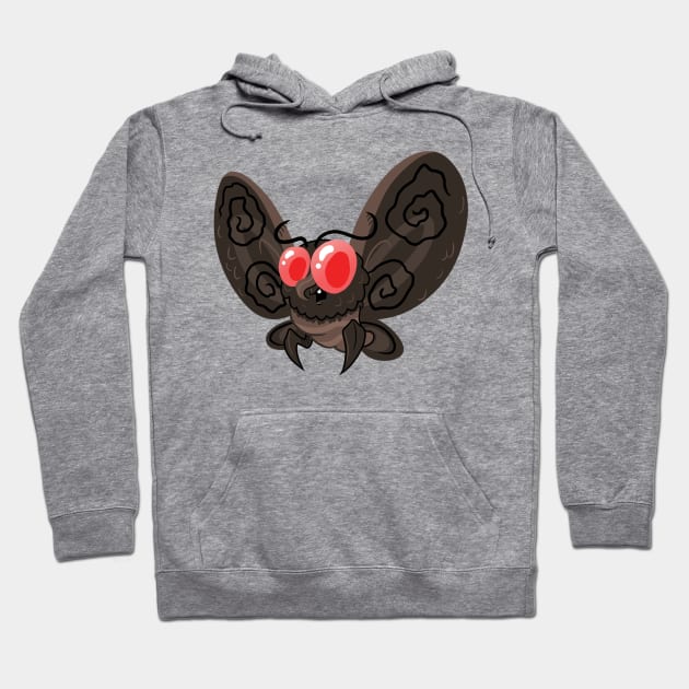 Cute Mothman Hoodie by simonturnerart